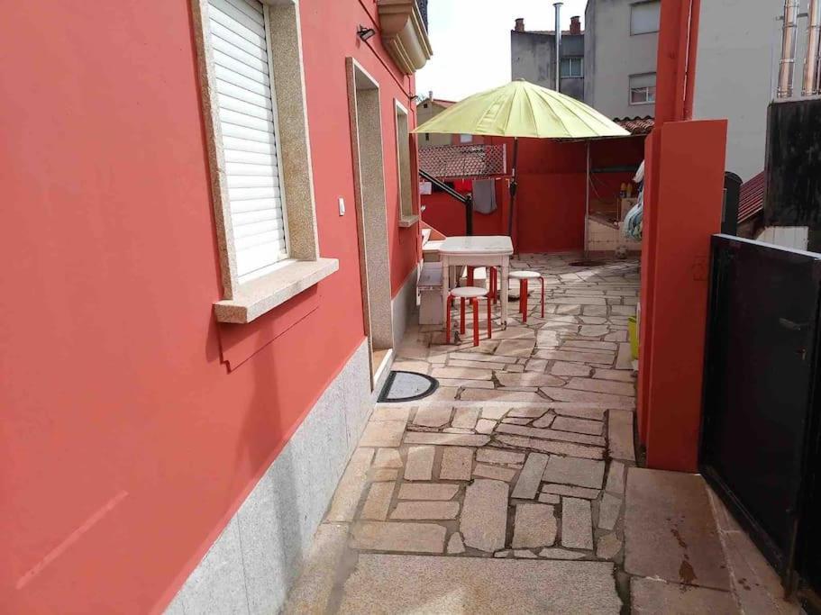 Agradable Casa Con Patio A 100 Metros De La Playa Villa Vilarino  Buitenkant foto