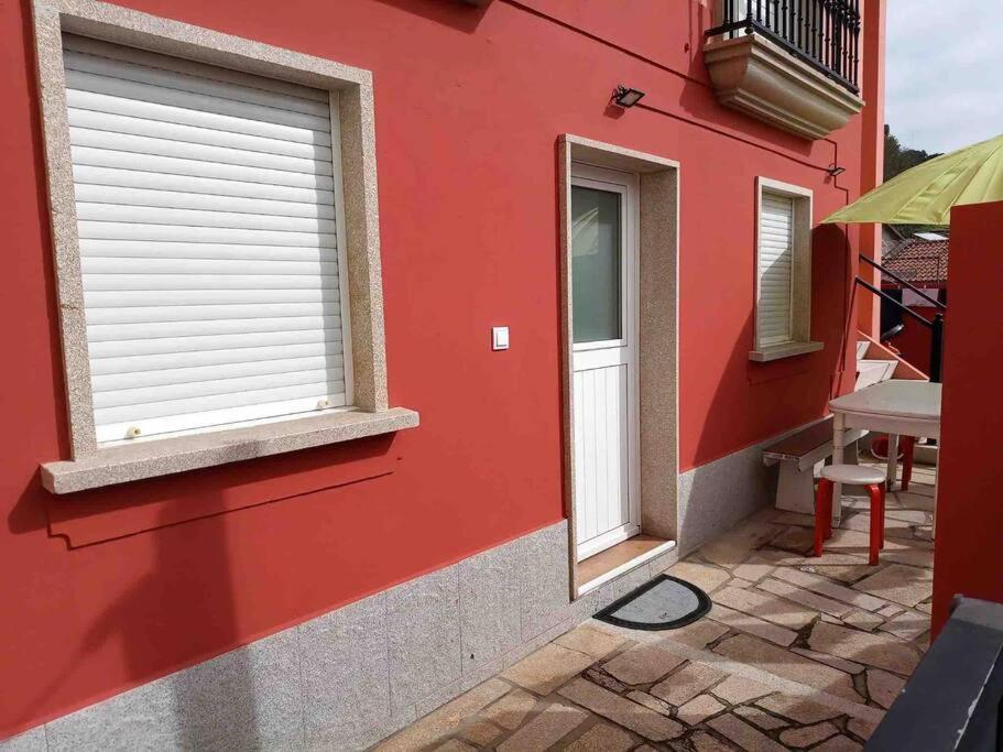 Agradable Casa Con Patio A 100 Metros De La Playa Villa Vilarino  Buitenkant foto